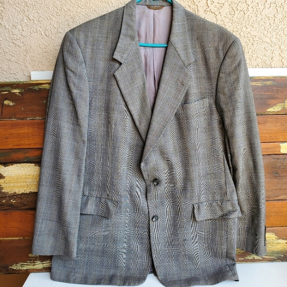NORDSTROM GRAY COAT JACKET BLAZER SZ 43L - Picture 3 of 9